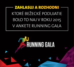 Running GALA hlasovanie: Najlepšie bežecké podujatie