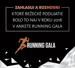 Running GALA hlasovanie: Najlepšie bežecké podujatie