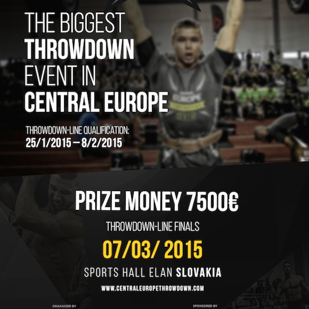 Sa o lstky na crossfit  podujatie: Central Europe Throwdown
