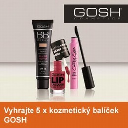 Vyhraj 5 x kozmetick balek GOSH